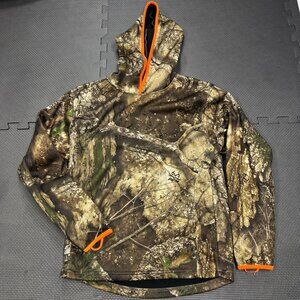 Realtree APX Camo Hunting Hoodie Sweatshirt L